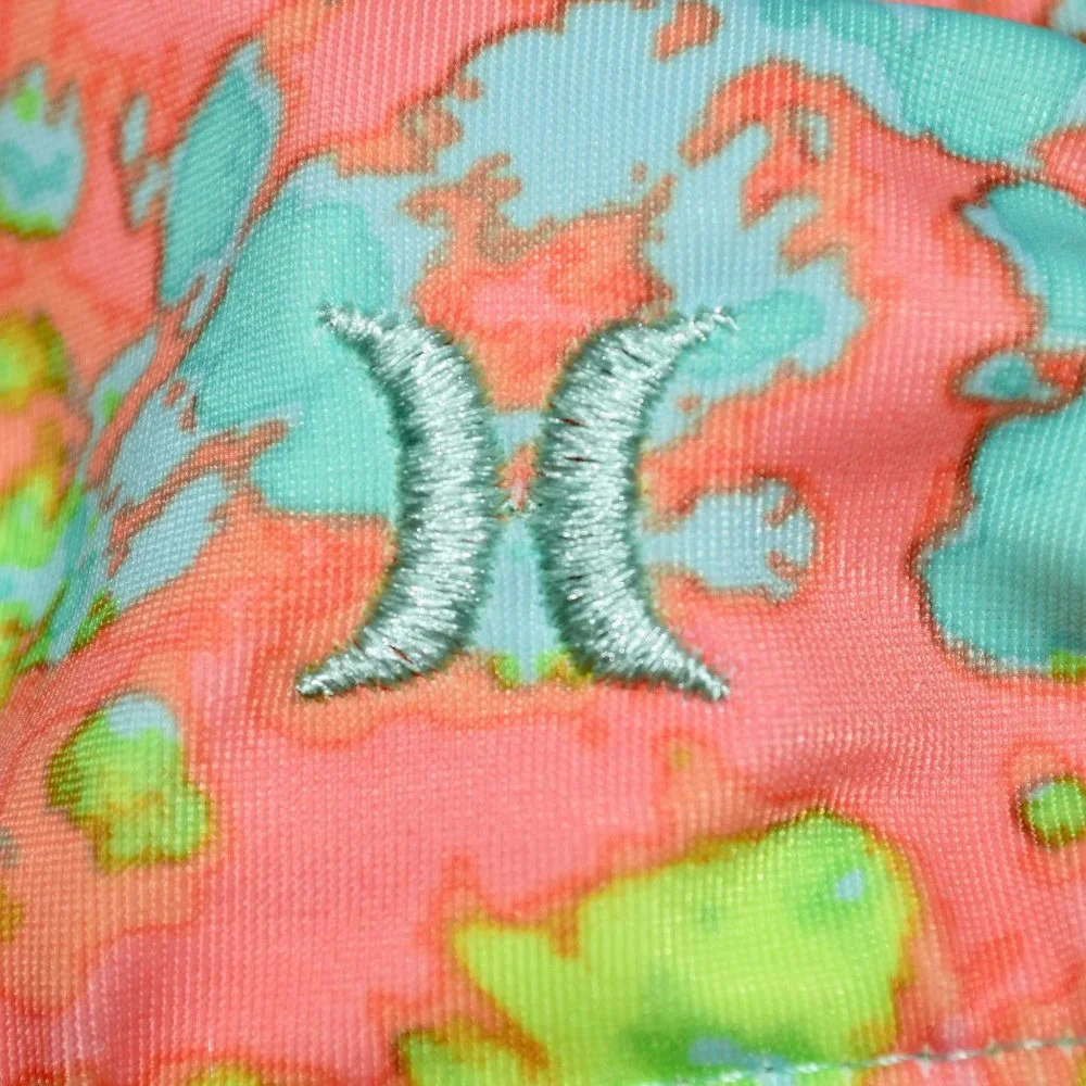 NWOT Hurley Mango Bandeau Bikini Bathing Suit - Size 14 (Host Pick) 🌸